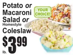 SuperFresh Potato or Macaroni Salad or Homestyle Coleslaw offer