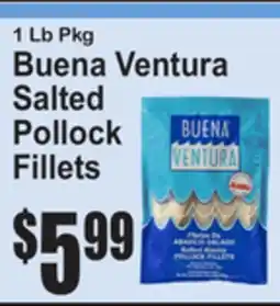 SuperFresh Buena Ventura Salted Pollock Fillets offer