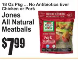 SuperFresh Jones All Natural Meatballs offer