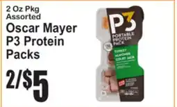 SuperFresh Oscar Mayer P3 Protein Packs offer