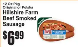 SuperFresh Hillshire Farm Beef Smoked Sausage offer