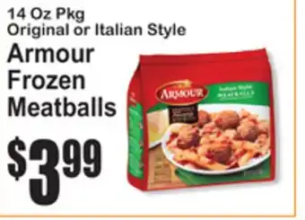 SuperFresh Armour Frozen Meatballs offer