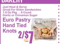 SuperFresh Euro Pastry Hand Tied Knots offer