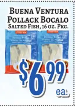 Trade Fair Supermarket BUENA VENTURA POLLACK BOCALO offer