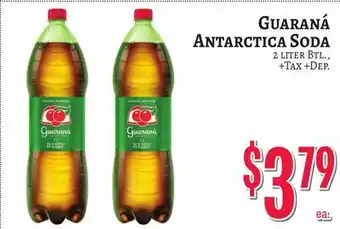 Trade Fair Supermarket Guaraná Antarctica Soda offer