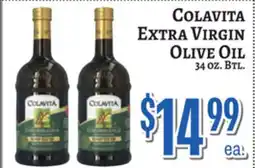 Trade Fair Supermarket COLAVITA EXTRA VIRGIN OLIVE OIL offer