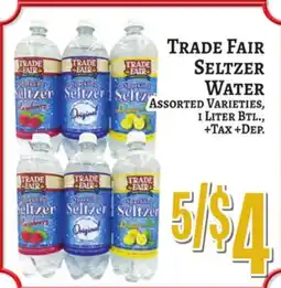 Trade Fair Supermarket Trade Fair Seltzer Water offer