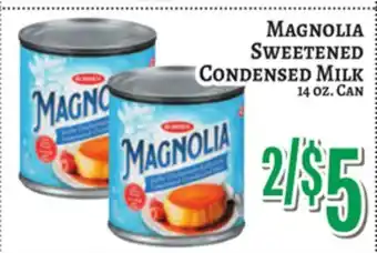 Trade Fair Supermarket MAGNOLIA Sweetened Condensed Milk offer