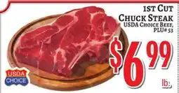 Trade Fair Supermarket 1ST CUT CHUCK STEAK offer
