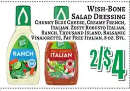 Trade Fair Supermarket Wish-Bone SALAD DRESSING offer