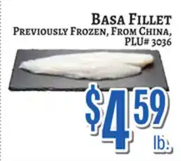 Trade Fair Supermarket BASA FILLET offer