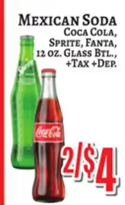 Trade Fair Supermarket Mexican Soda offer