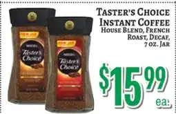 Trade Fair Supermarket Taster's Choice Instant Coffee offer