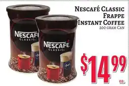 Trade Fair Supermarket Nescafé Classic Frappe Instant Coffee offer