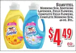 Trade Fair Supermarket SUAVITEL Morning Sun, Soothing Lavender, Field Flowers, Complete Field Flowers, Complete Morning Sun offer