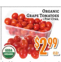 Trade Fair Supermarket ORGANIC GRAPE TOMATOES offer