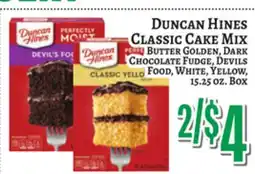 Trade Fair Supermarket Duncan Hines CLASSIC CAKE MIX offer