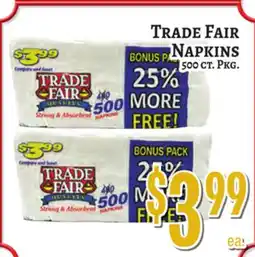 Trade Fair Supermarket Trade Fair Napkins offer