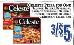 Trade Fair Supermarket CELESTE PIZZA FOR ONE offer