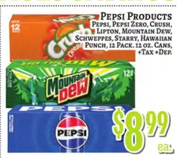 Trade Fair Supermarket PEPSI PRODUCTS offer