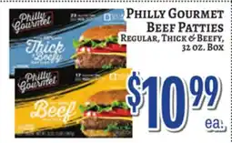 Trade Fair Supermarket Philly Gourmet Beef Patties offer