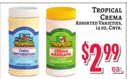 Trade Fair Supermarket TROPICAL Crema offer