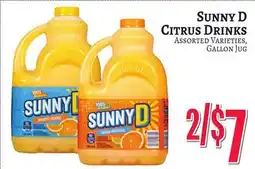 Trade Fair Supermarket SUNNY D Citrus Drinks offer