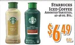Trade Fair Supermarket STARBUCKS ICED COFFEE offer
