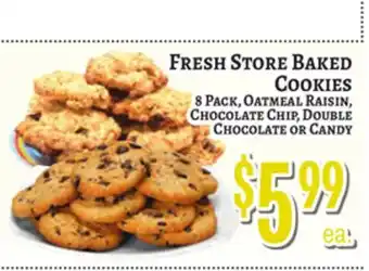 Trade Fair Supermarket FRESH STORE BAKED COOKIES offer