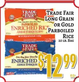 Trade Fair Supermarket Trade Fair Long Grain or Gold Parboiled Rice offer