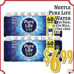 Trade Fair Supermarket Nestle Pure Life WATER offer