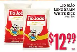 Trade Fair Supermarket Tio João Long Grain White Rice offer