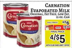 Trade Fair Supermarket CARNATION EVAPORATED MILK offer