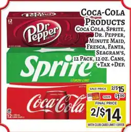 Trade Fair Supermarket Coca-Cola PRODUCTS offer