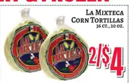 Trade Fair Supermarket La Mixteca Corn Tortillas offer