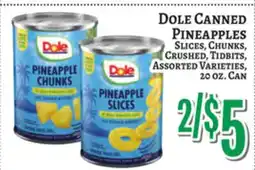 Trade Fair Supermarket Dole Canned Pineapples offer