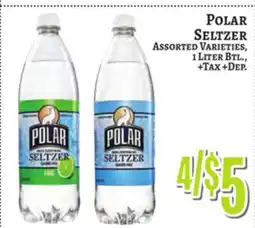 Trade Fair Supermarket POLAR Seltzer offer