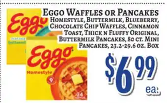 Trade Fair Supermarket Eggo Waffles or Pancakes offer
