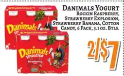 Trade Fair Supermarket DANIMALS YOGURT offer