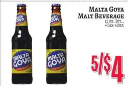 Trade Fair Supermarket Malta Goya Malt Beverage offer