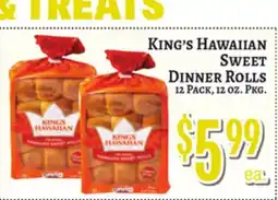 Trade Fair Supermarket King's Hawaiian Sweet Dinner Rolls offer