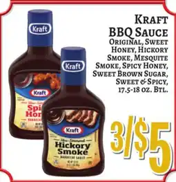 Trade Fair Supermarket Kraft BBQ Sauce offer