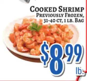 Trade Fair Supermarket COOKED SHRIMP offer