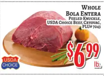 Trade Fair Supermarket WHOLE BOLA ENTERA offer