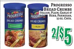 Trade Fair Supermarket PROGRESSO BREAD CRUMBS offer