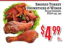 Trade Fair Supermarket Smoked Turkey Drumsticks & Wings offer