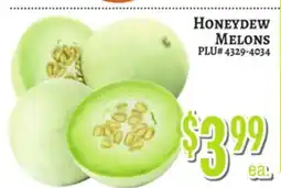 Trade Fair Supermarket HONEYDEW MELONS offer