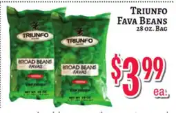 Trade Fair Supermarket Triunfo Fava Beans offer