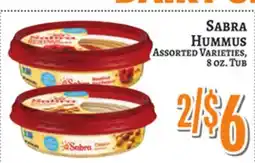 Trade Fair Supermarket SABRA HUMMUS offer