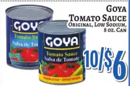 Trade Fair Supermarket Goya Tomato Sauce offer